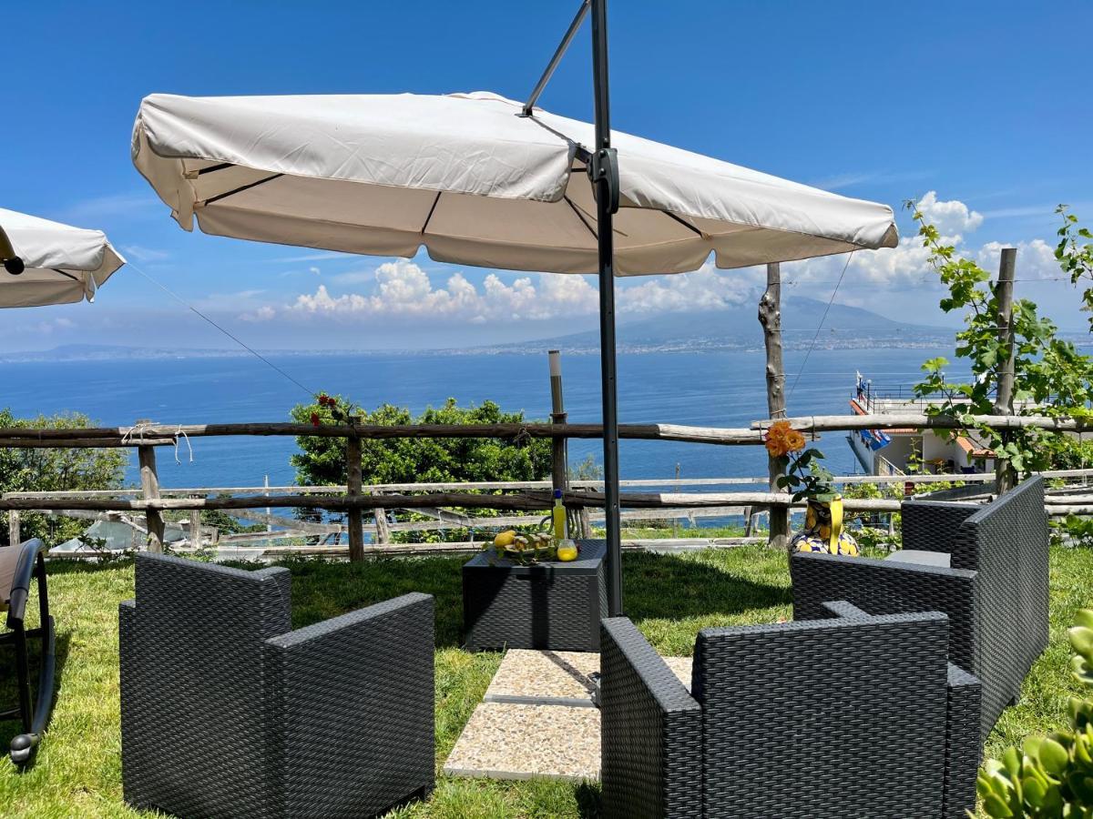 La Badia Montechiaro - Breathtaking View Of Sorrento Coast Villa Vico Equense Kültér fotó