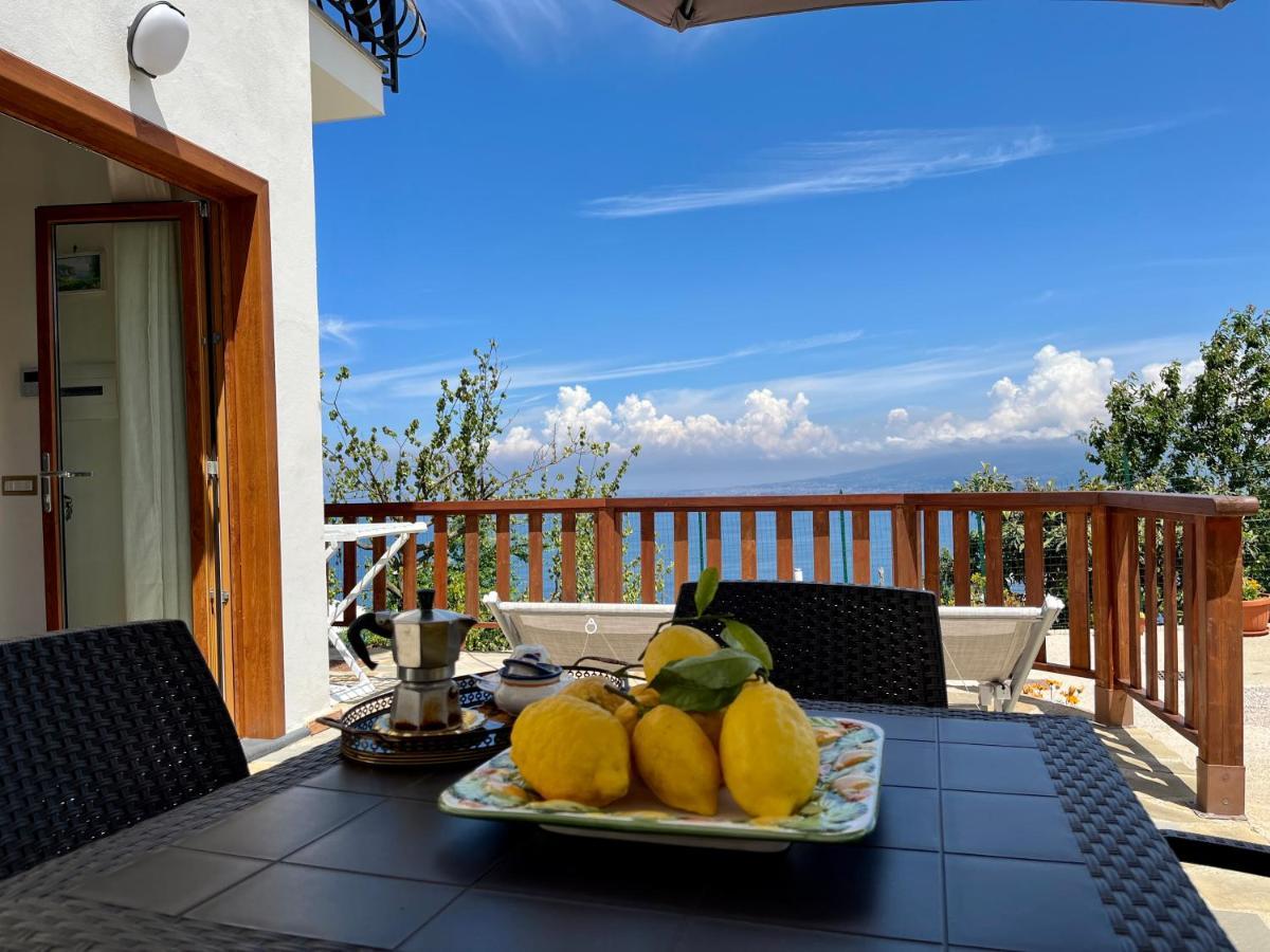 La Badia Montechiaro - Breathtaking View Of Sorrento Coast Villa Vico Equense Kültér fotó