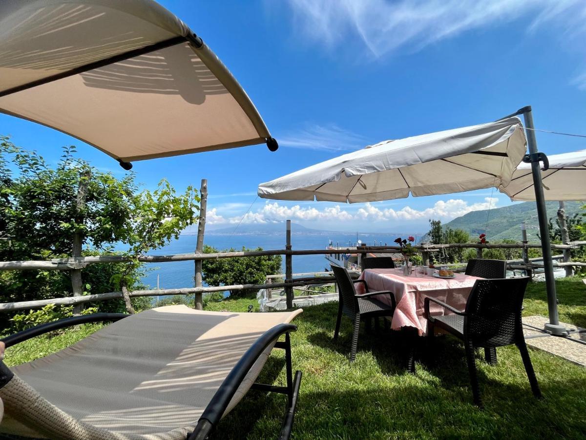 La Badia Montechiaro - Breathtaking View Of Sorrento Coast Villa Vico Equense Kültér fotó
