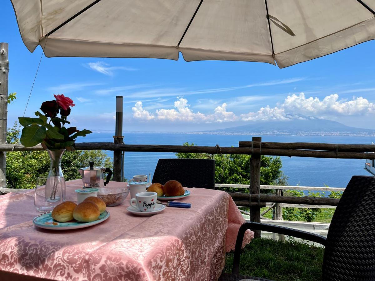 La Badia Montechiaro - Breathtaking View Of Sorrento Coast Villa Vico Equense Kültér fotó