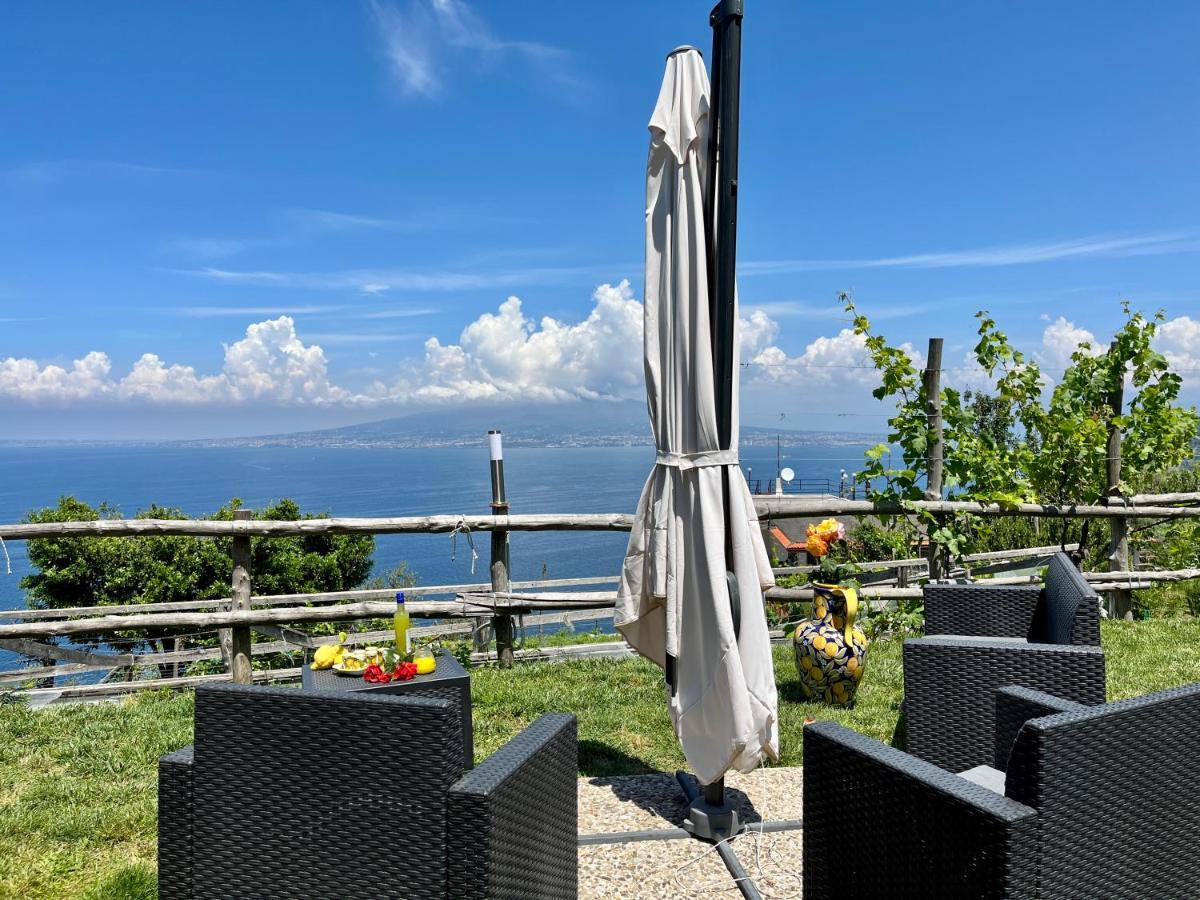 La Badia Montechiaro - Breathtaking View Of Sorrento Coast Villa Vico Equense Kültér fotó