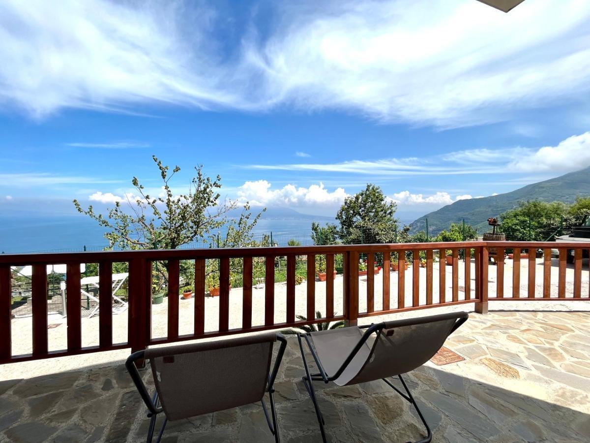 La Badia Montechiaro - Breathtaking View Of Sorrento Coast Villa Vico Equense Kültér fotó