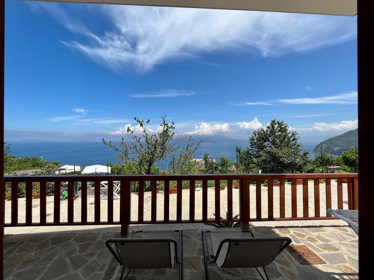 La Badia Montechiaro - Breathtaking View Of Sorrento Coast Villa Vico Equense Kültér fotó