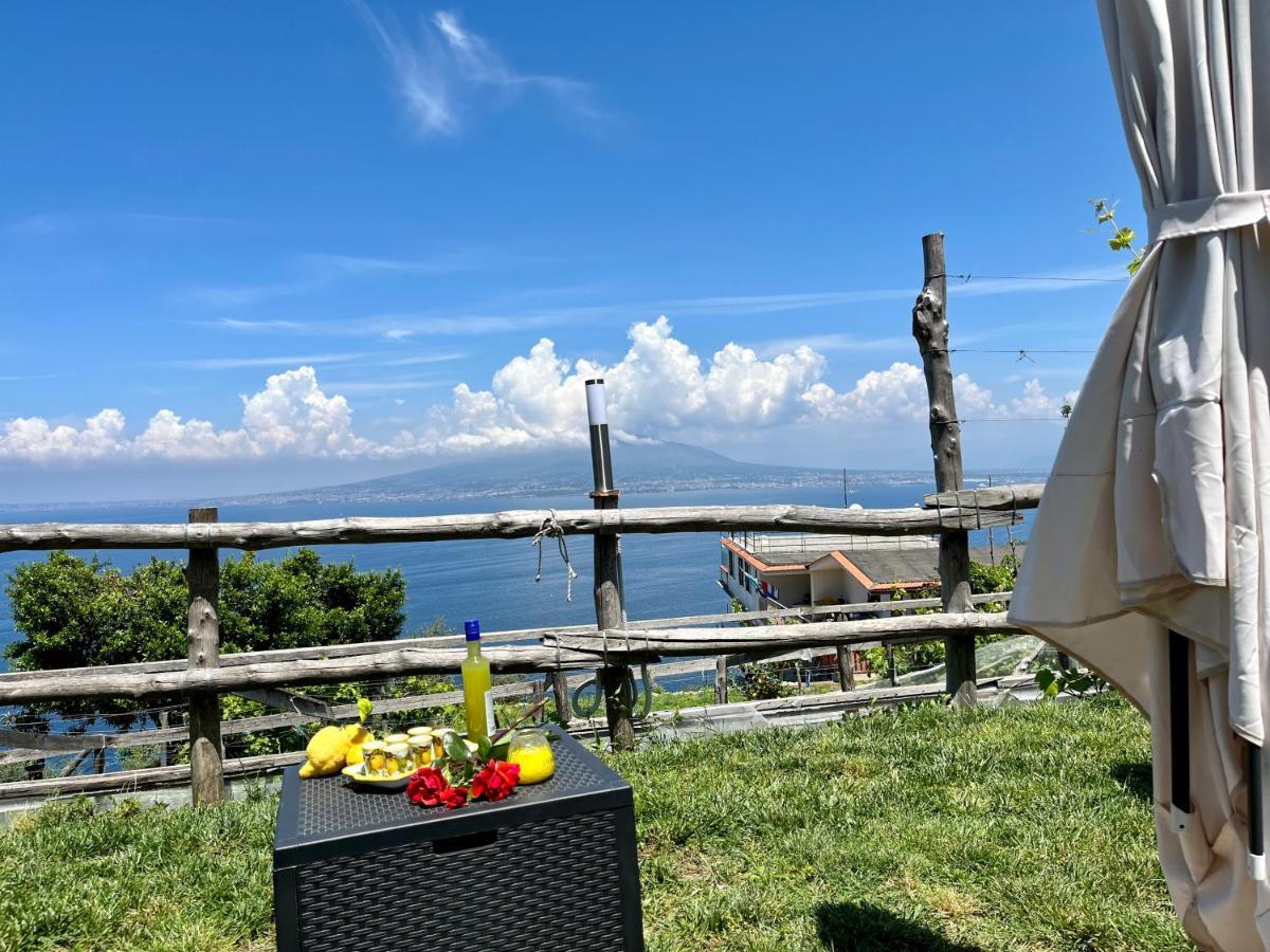 La Badia Montechiaro - Breathtaking View Of Sorrento Coast Villa Vico Equense Kültér fotó
